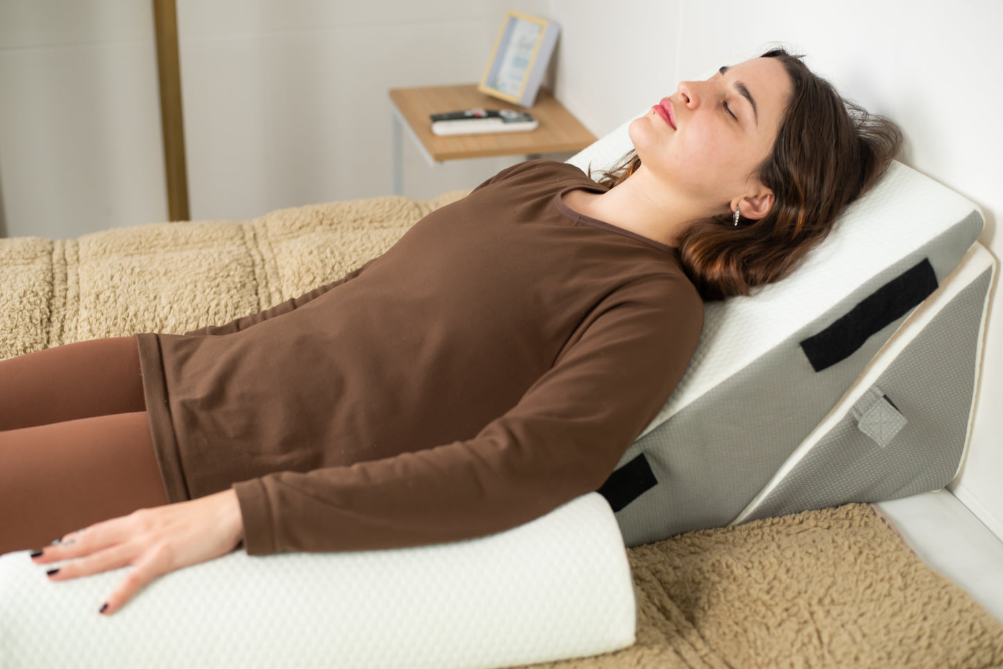 Adjustable Bed Wedge Pillow Set